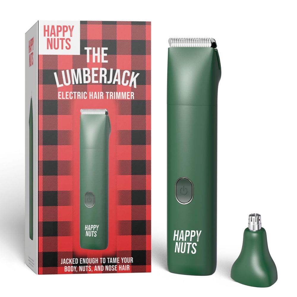 Aparador elétrico de pelos para virilha e corpo HAPPY NUTS Lumberjack
