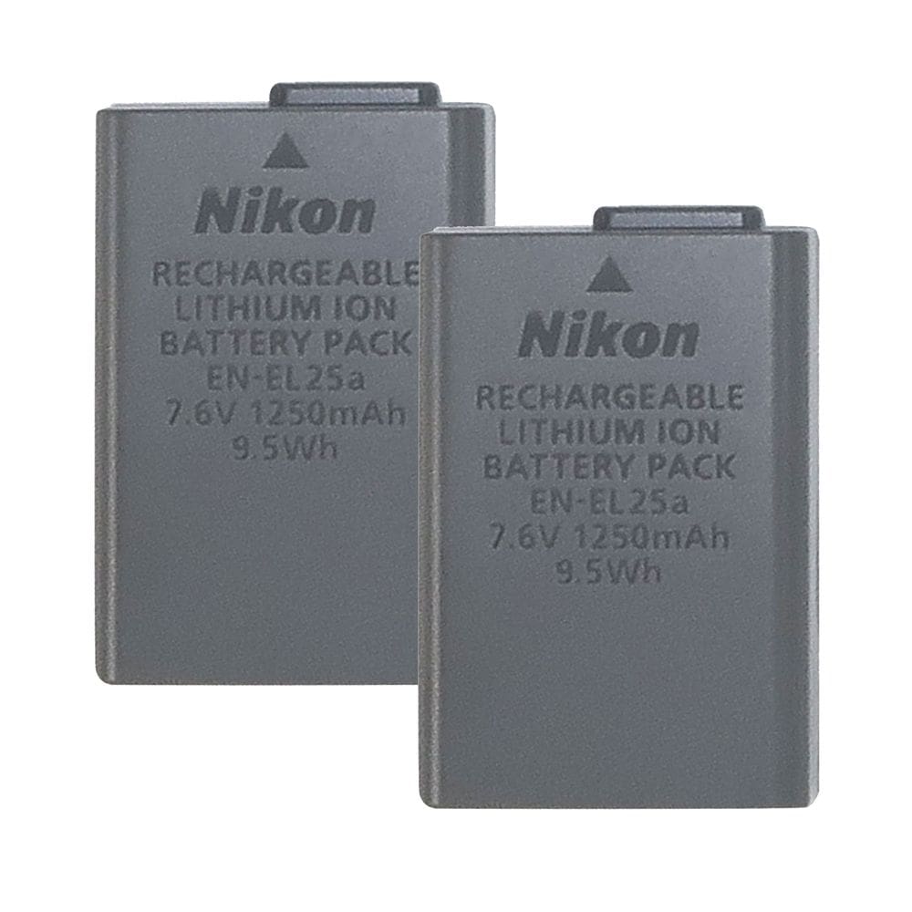Bateria Nikon EN-EL25 de íon de lítio recarregável 7,6 V 1120 mAh