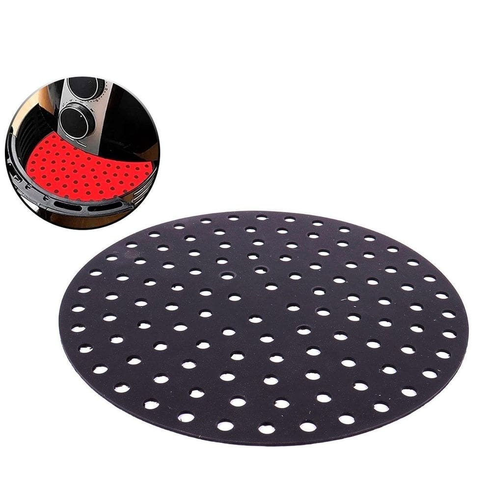 Tapete Fritadeira de Silicone 22cm Redonda Color - Tudo em Caixa