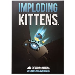 Jogo de cartas Exploding Kittens Imploding Expansion Set +7 anos