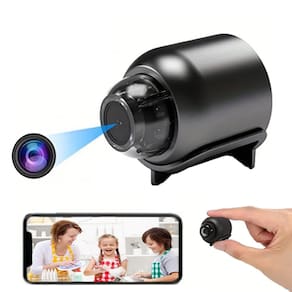 Câmera sem fio Senri Spy Hidden 1080P HD 160° de grande angular