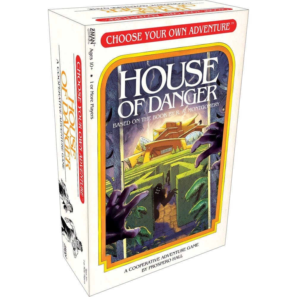 Jogo de tabuleiro Z-Man Games Escolha sua própria aventura House of Danger