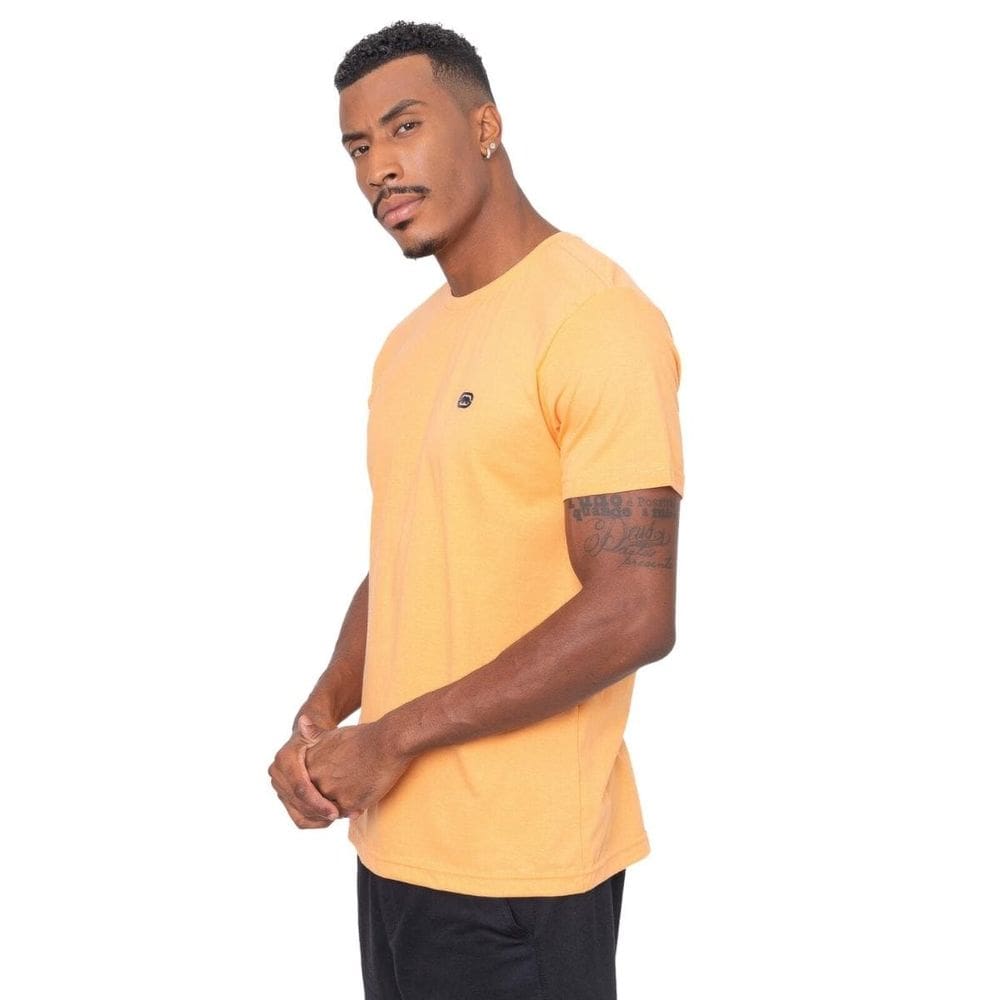 Camiseta Ecko Discret Mini logo Fashion Orange