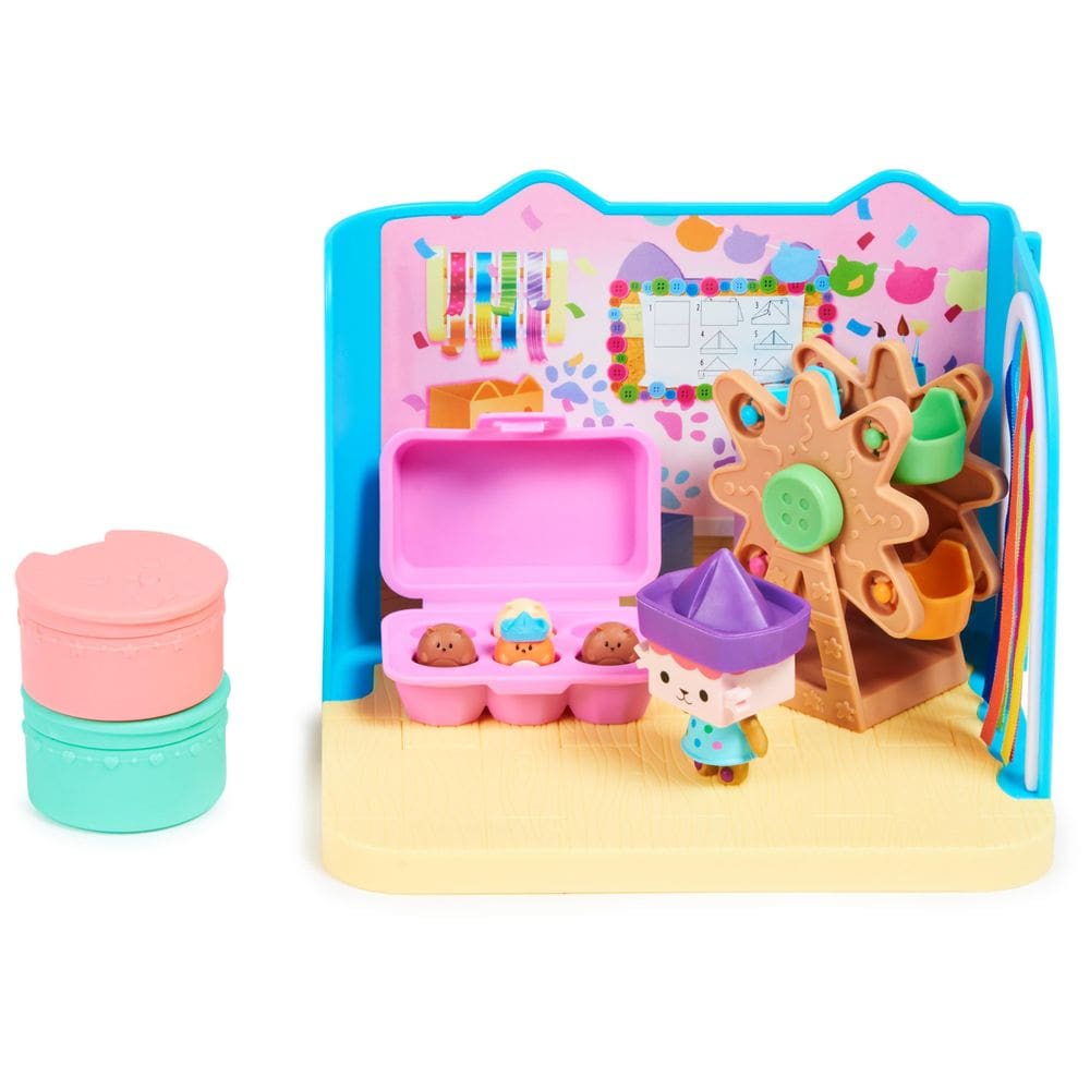Toy Gabby`s Dollhouse Baby Box Cat Craft-A-Riffic Room 3 anos ou mais