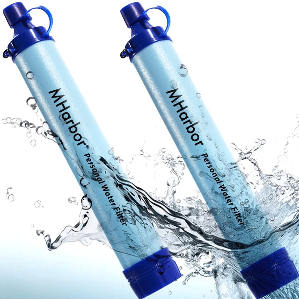 Filtro de água Straw mHarbor Personal Outdoor Survival Gear