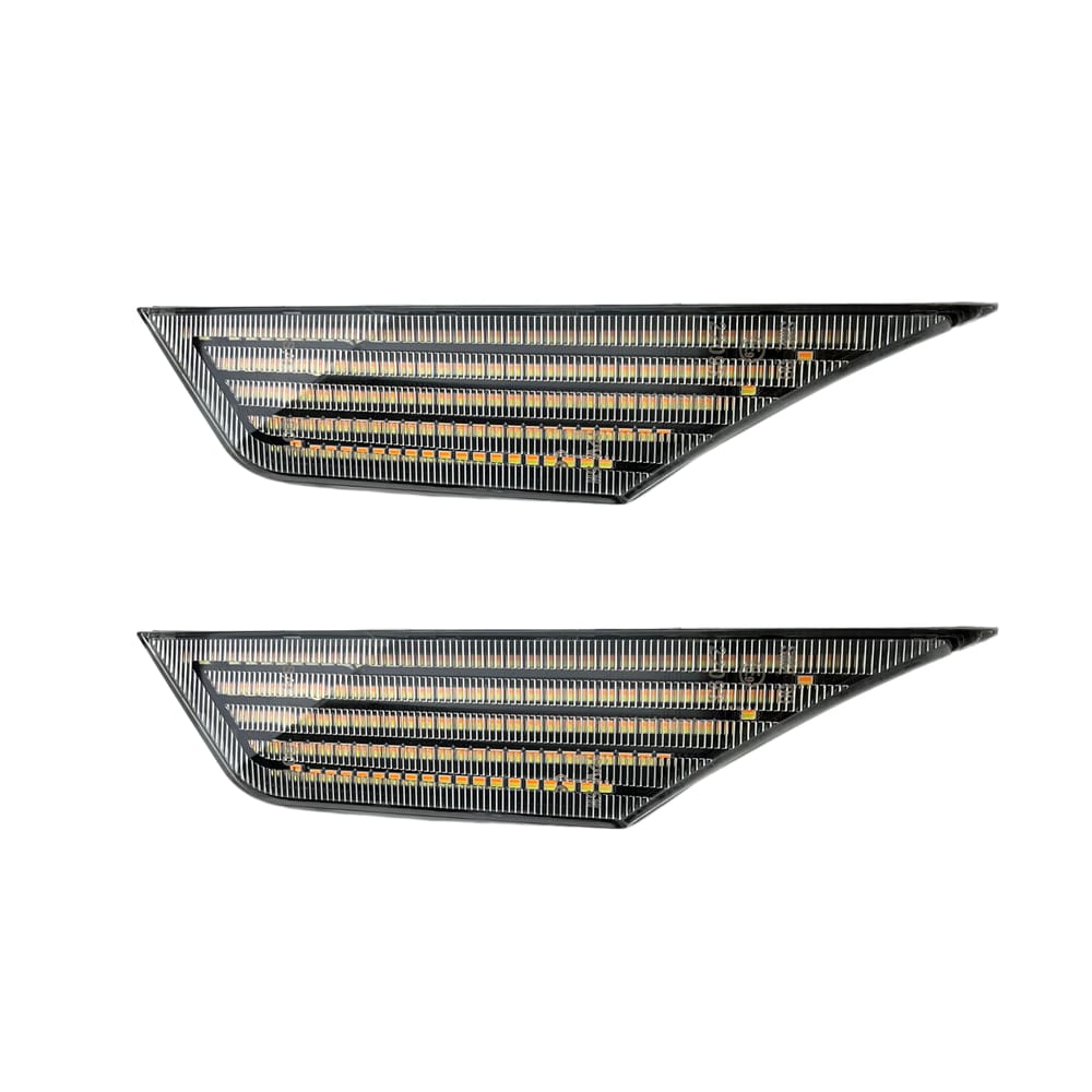Led lateral 12V Transparente com Amarelo Honda Civic G10LX