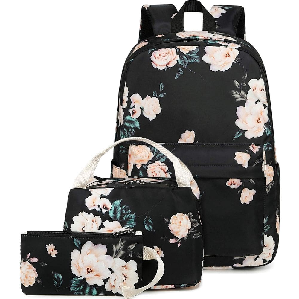 Mochila Bluboon School Teen Girls para laptop de 15 polegadas com lancheira