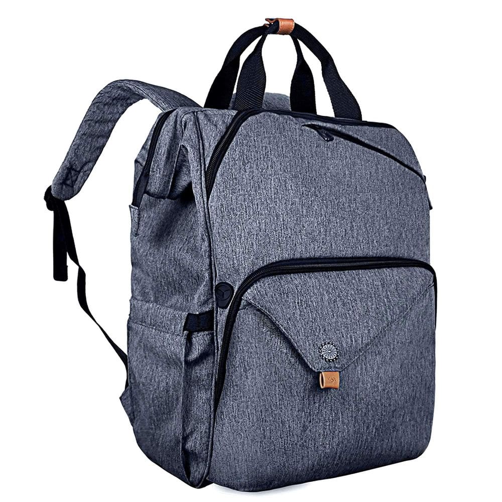 Mochila para laptop Hap Tim 7651-BG para mulheres com laptop de 15,6&quot;