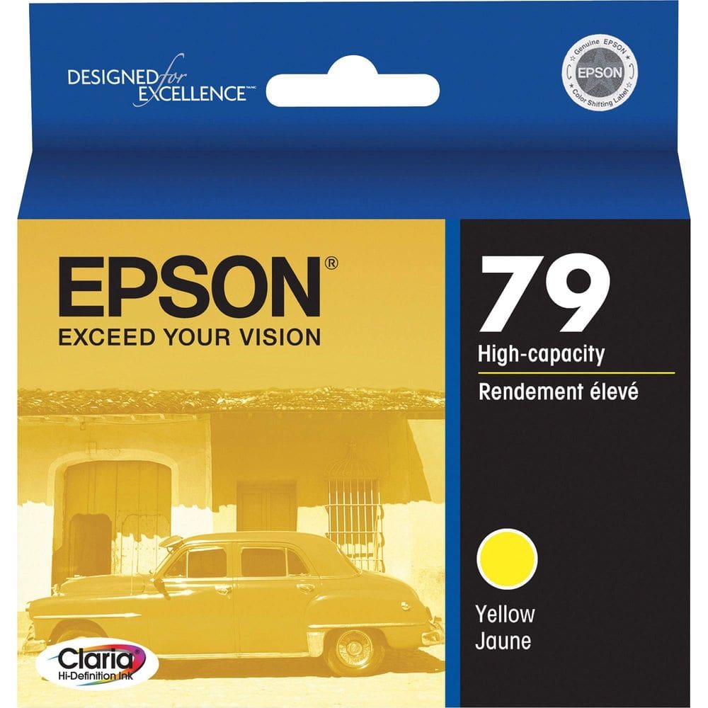 Cartucho de tinta Epson 79 Claria Hi-Definition Yellow T079420