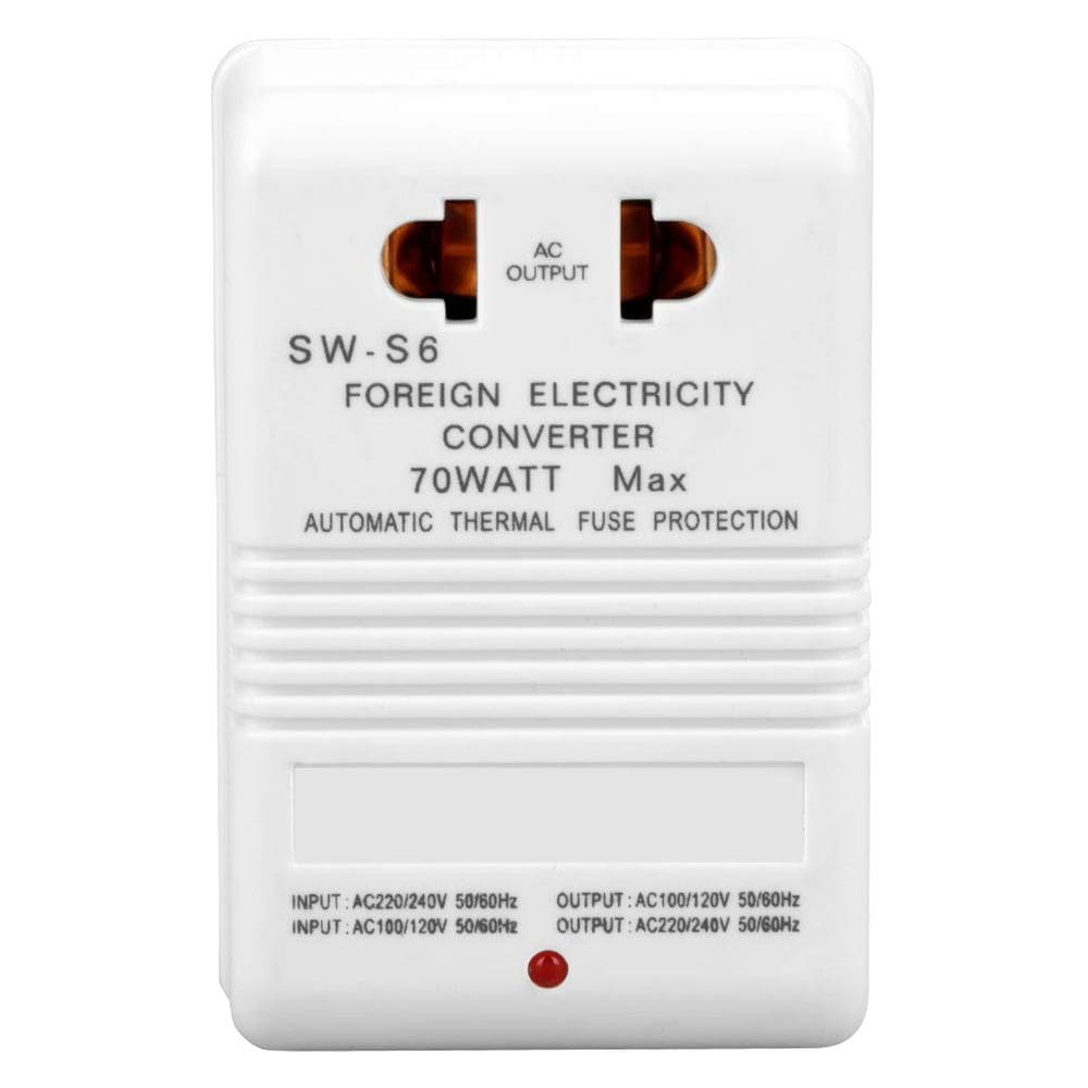 Transformador conversor de tensão Walfront 70W 110V/120V a 220V/240V