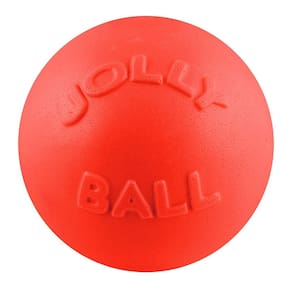 Brinquedo para cães Jolly Pets Bounce-n-Play Orange de 15 cm para cães de 9 a 27 kg