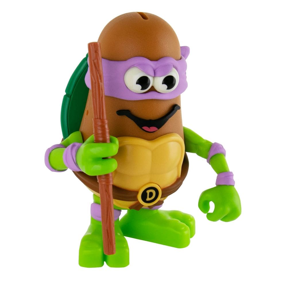 Boneco colecionável Super Impulse Poptaters Teenage Mutant Ninja Turtles Leonardo ou Donatello