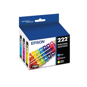 Cartucho de tinta Epson 222 Claria Standard Capacity Color Combo