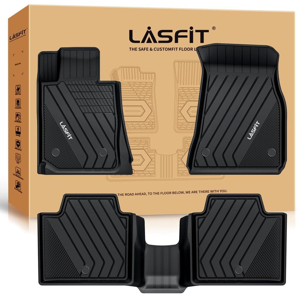 Tapetes de chão LASFIT 2019-2025 BMW Série 3 G20 330i 330e TPE