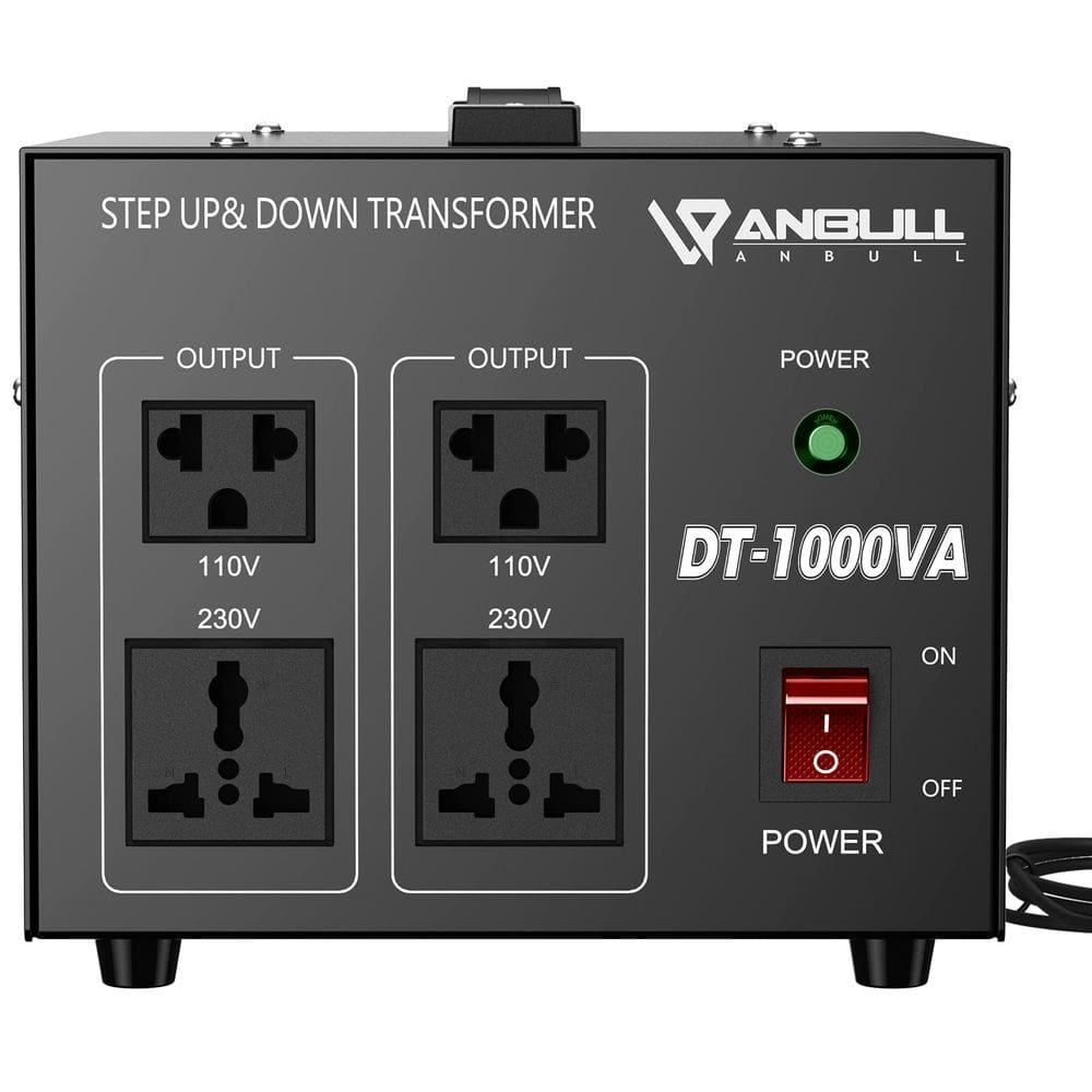 Conversor de tensão Anbull 1000W 220-240V para 110-120V