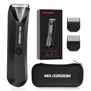 Aparador de pelos corporais MAXGROOM Manscape para homens IPX7 à prova d`água