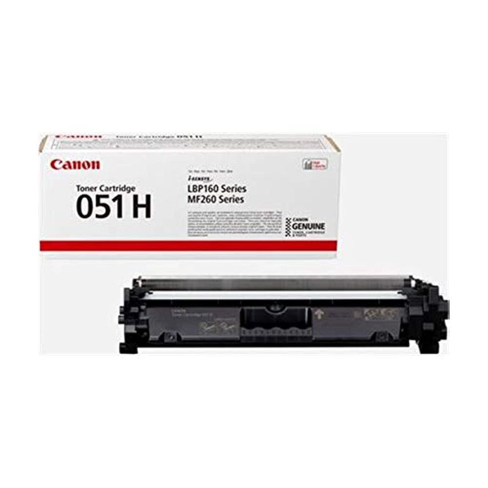 Cartucho de toner Canon genuíno 051H preto de alto rendimento 4.100 páginas