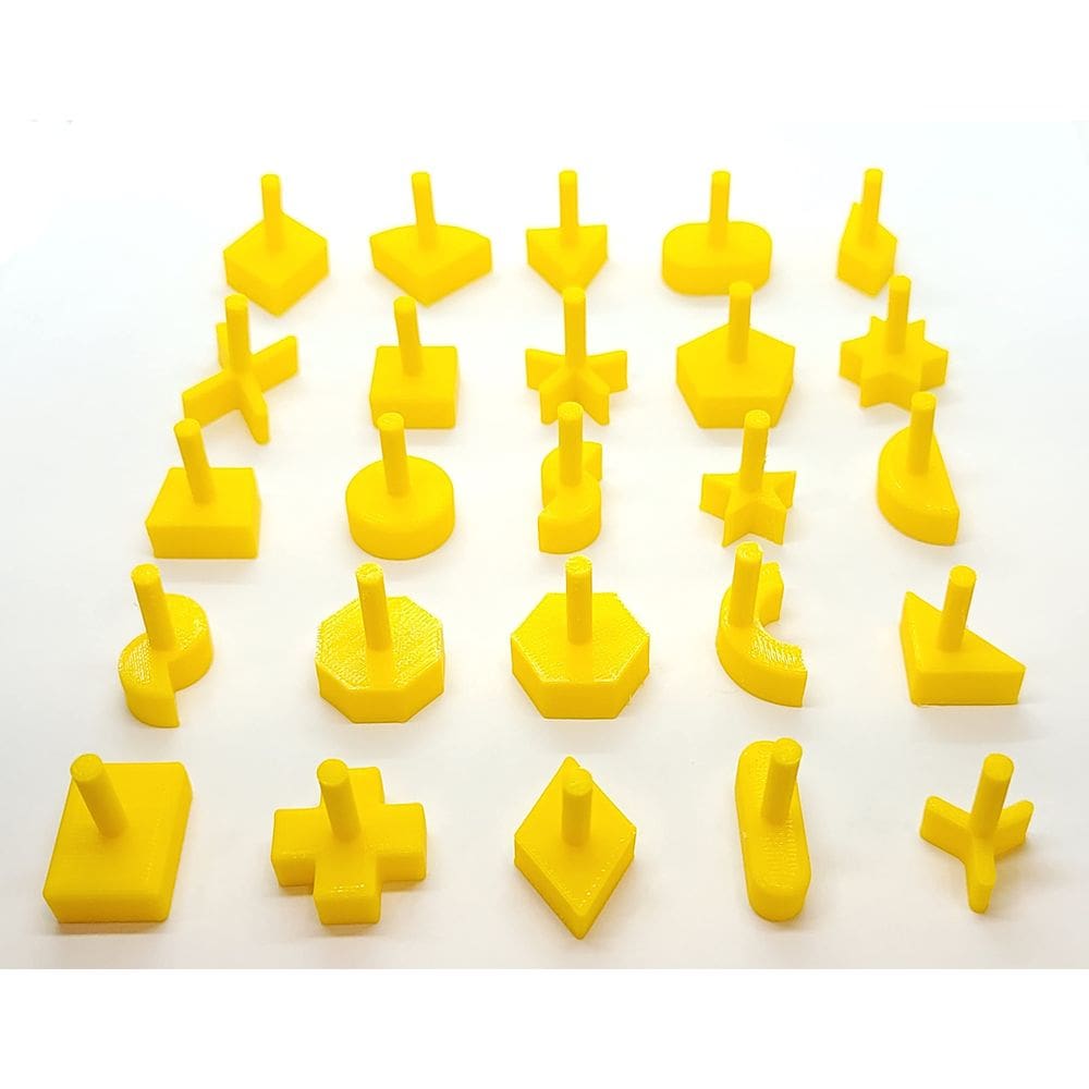 Conjunto de peças de reposição para o jogo de tabuleiro Perfection
