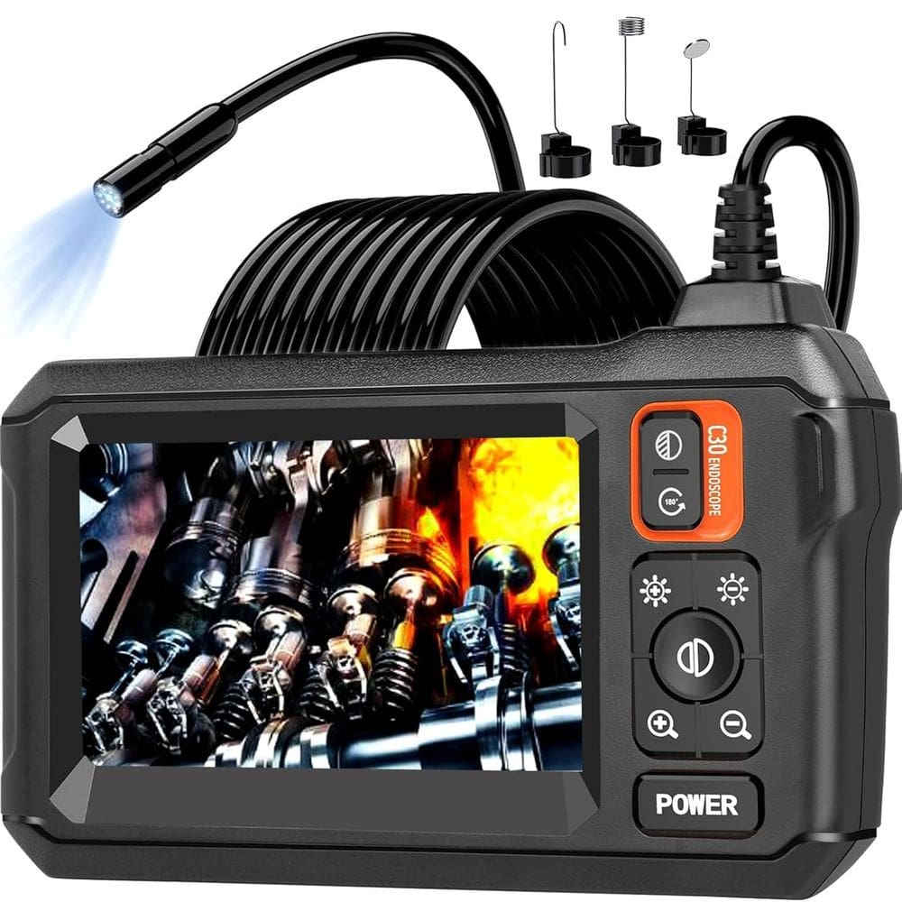 Câmera endoscópica Daxiongmao C30-M 1080P HD 8 LED 5m