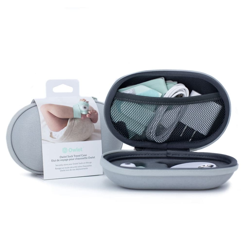 Estojo de viagem Owlet Dream Sock para monitor de bebê
