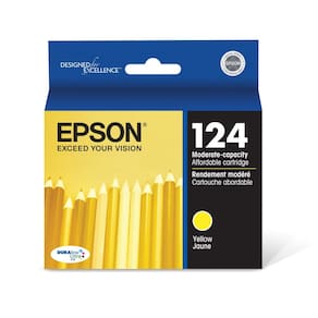 Cartucho de tinta Epson 124 DuraBrite Ultra Yellow T124420