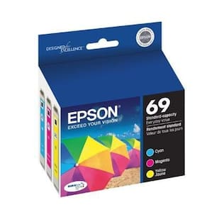 Cartuchos de tinta Epson 69 Color Multi Pack 3 cores
