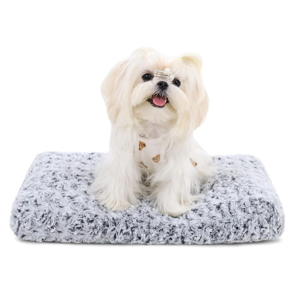 Cama para cães KSIIA, almofada de pelúcia de luxo lavável para cães pequenos