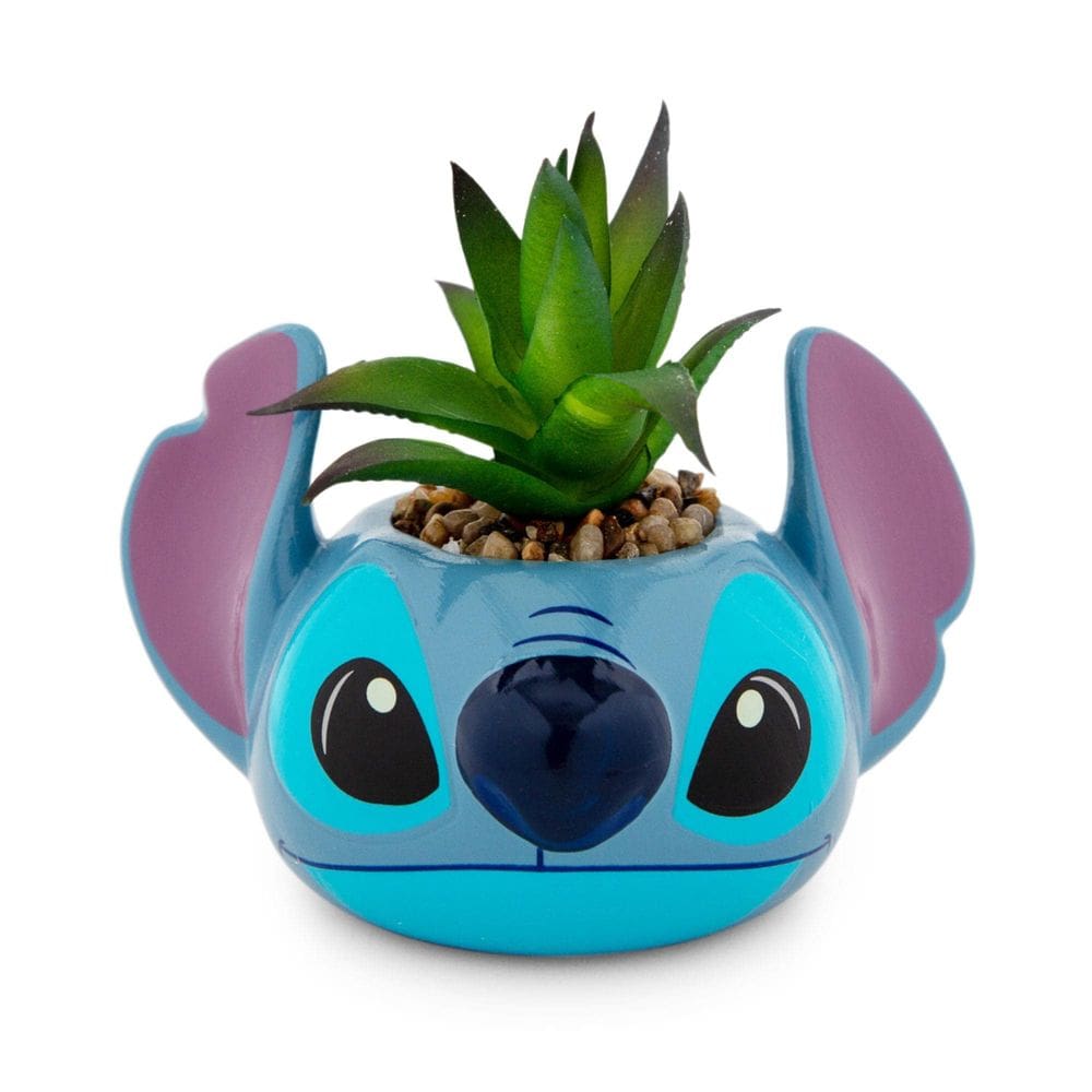 Mini plantador Disney Lilo & Stitch Ceramic com suculenta