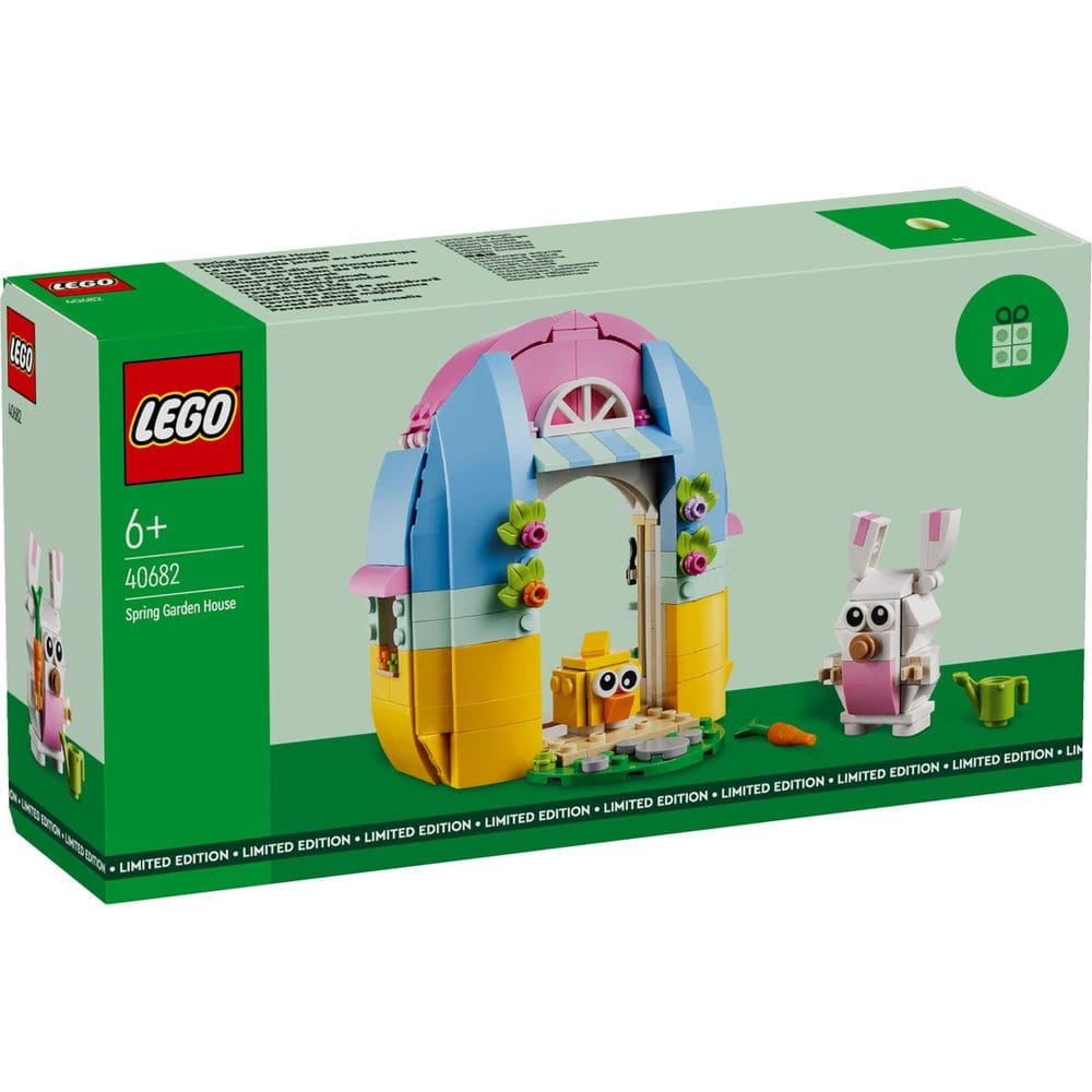 Brinquedo LEGO Spring Garden House 40682 Edição Limitada de Páscoa