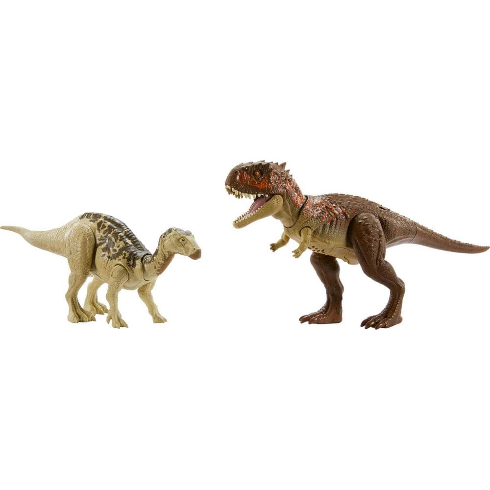 Pacote Toy Mattel Jurassic World Survival Instincts Roarin` Battle