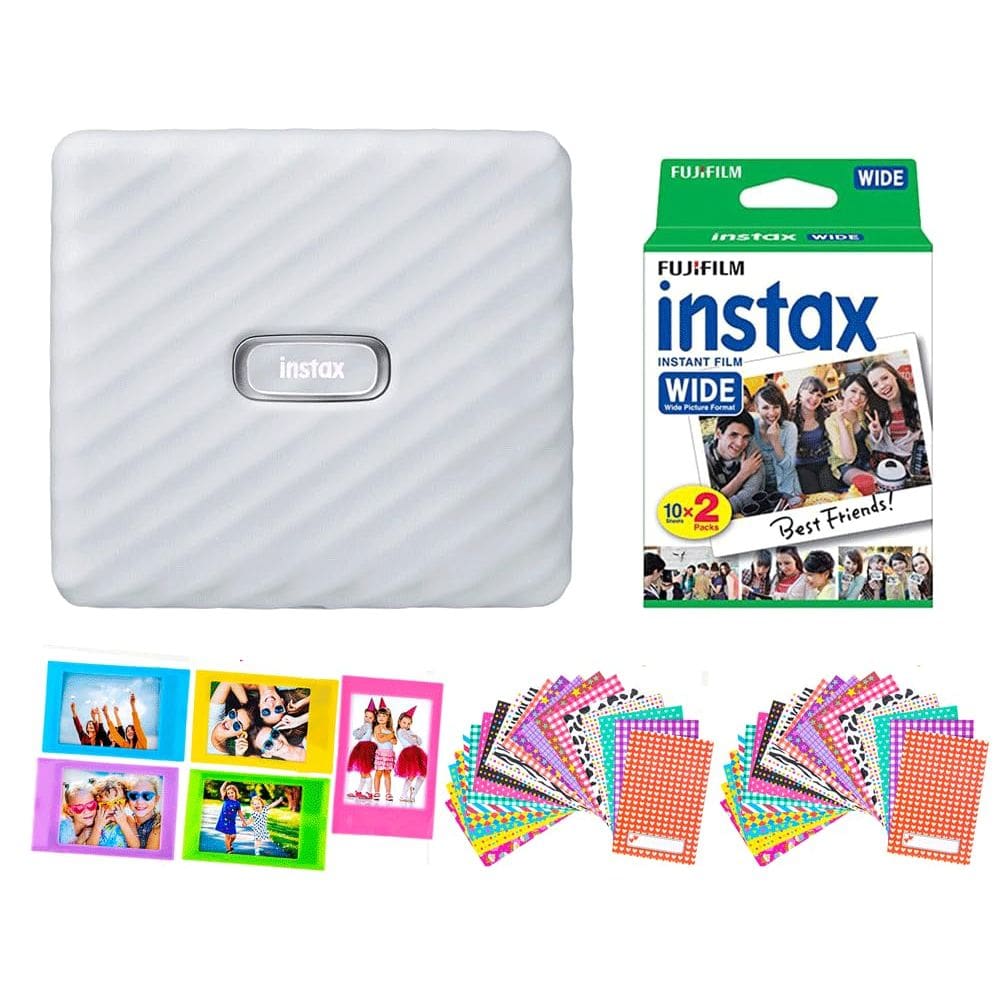 Impressora para smartphone Fujifilm Instax Link Wide Ash White