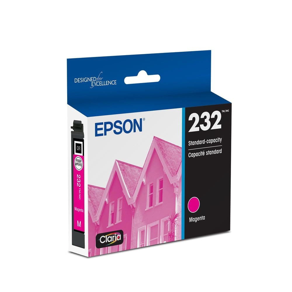 Cartucho de tinta Epson 232 Claria Magenta de capacidade padrão