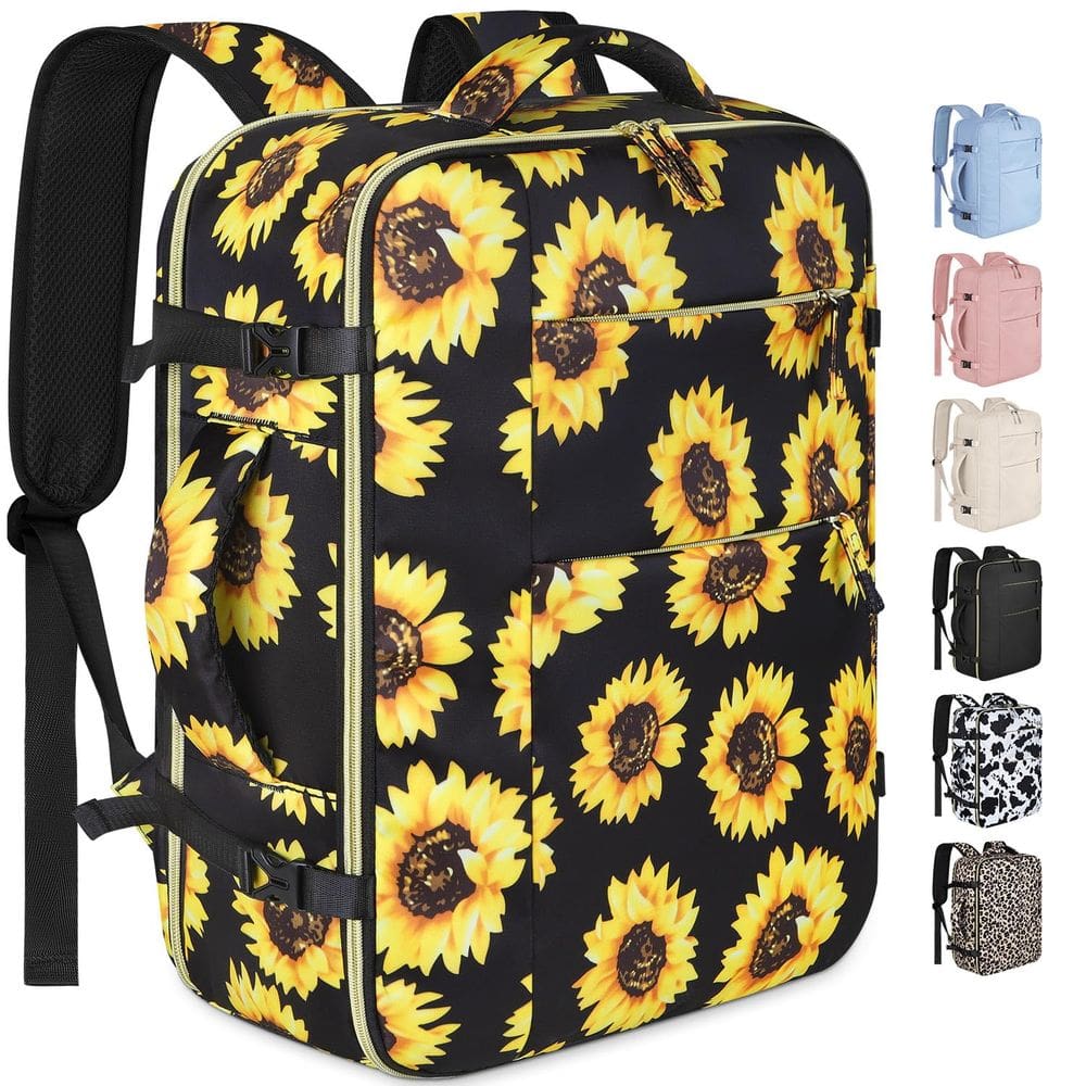 Mochila de viagem Capolo impermeável para mulheres e homens para laptop de 17&quot;