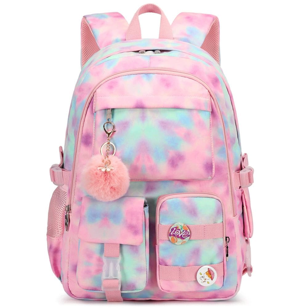 Mochila para laptop esconde bolsa escolar de 16 polegadas para meninas à prova d`água