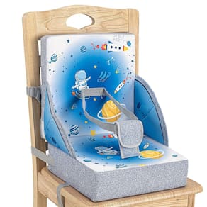 Assento elevatório para criança Monniebaby portátil ajustável azul
