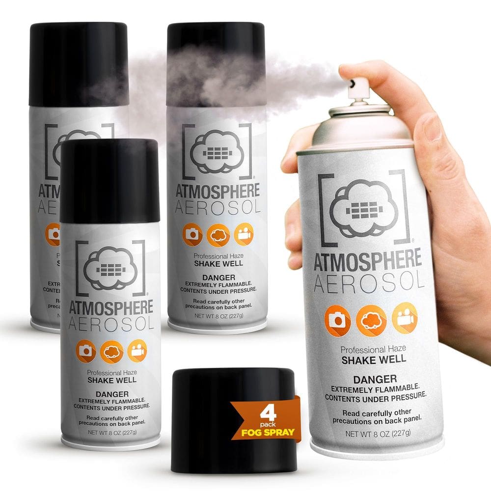 Spray de neblina Atmosphere Aerosol Haze/Fog para fotografia 8 onças x 4