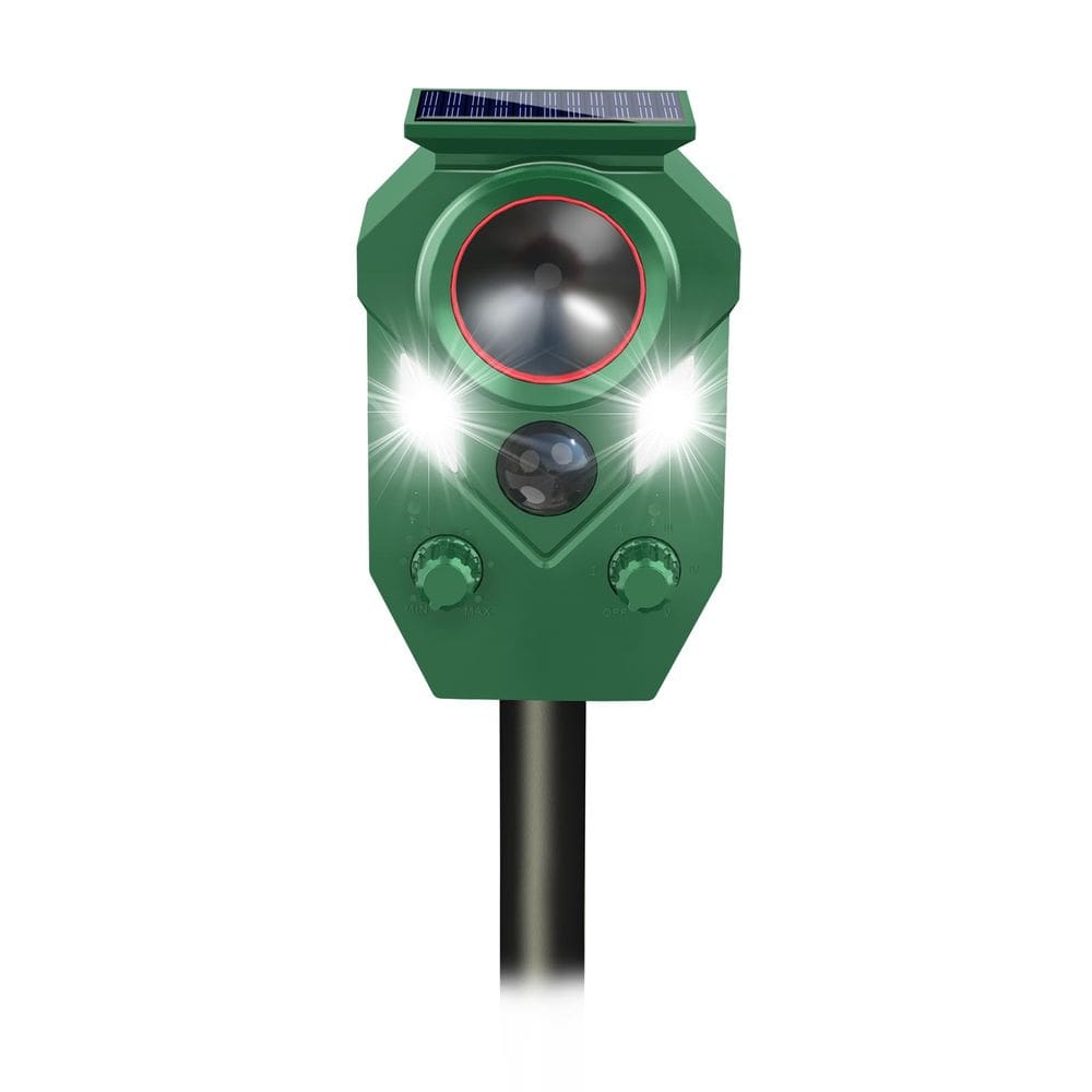 Repelente solar de animais OTSEZE ultrassônico com sensor de movimento