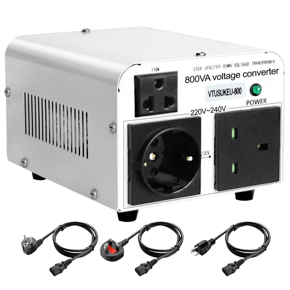 Transformador conversor de tensão Yinleader 800W 110V/120V a 220V/240V
