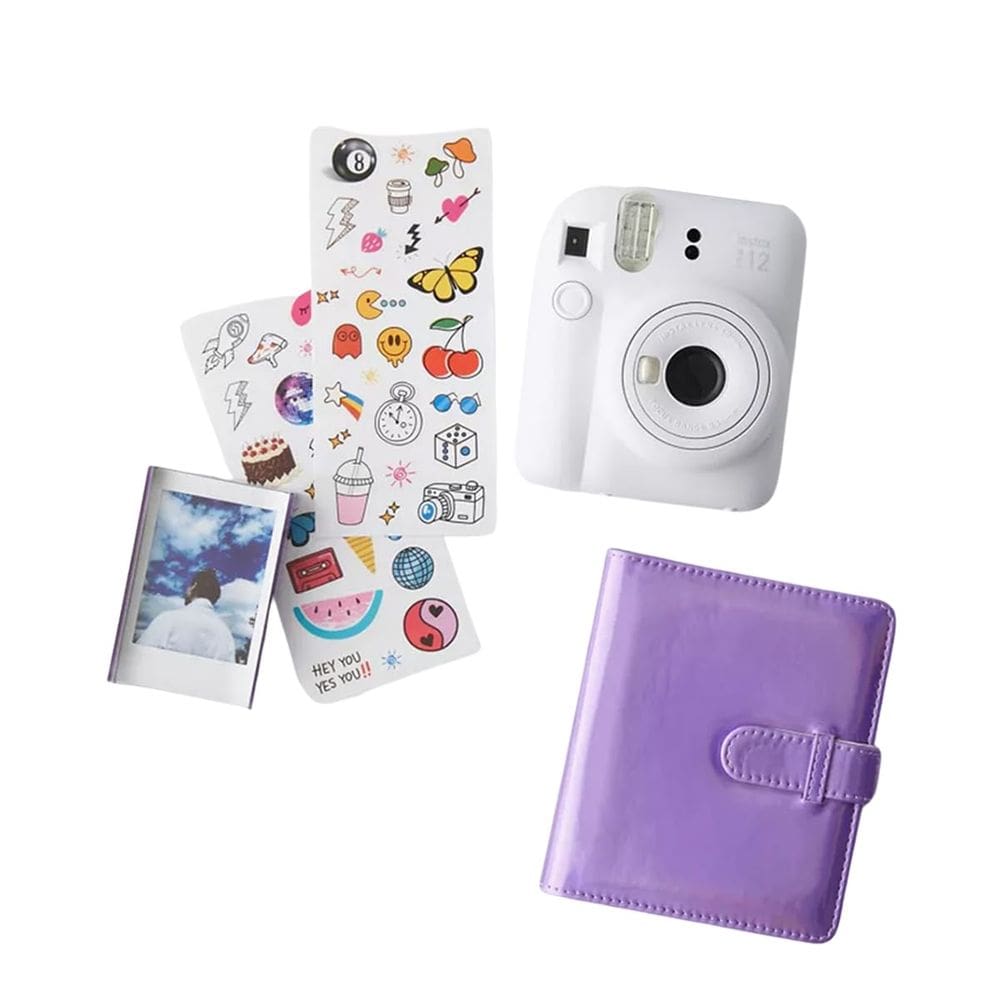 Pacote de câmera Fujifilm Instax Mini 12 White Urban Outfitters