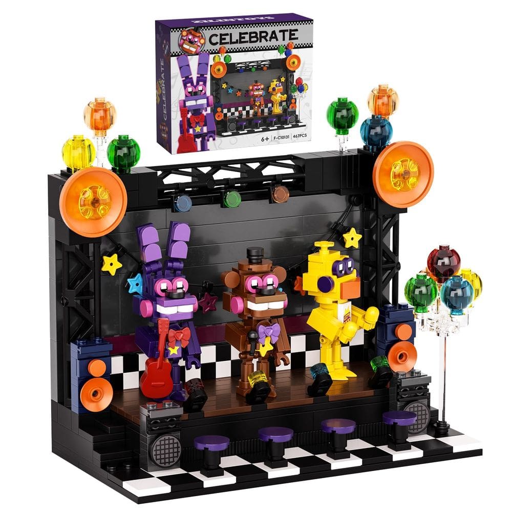 Building Block Toy VLOTVFP Five Nights Security Breach