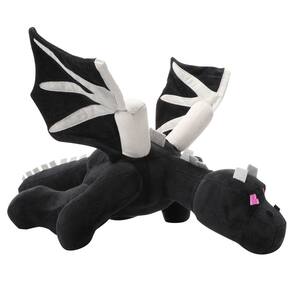 Brinquedo de pelúcia Black Dragon, videogame Adumtil, 60 cm, presente para crianças