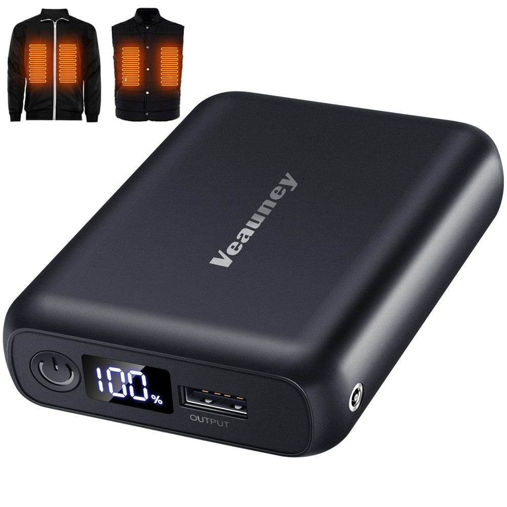 Pacote de bateria de colete aquecido 18400mAh 7,4V para ORORO e Venustas