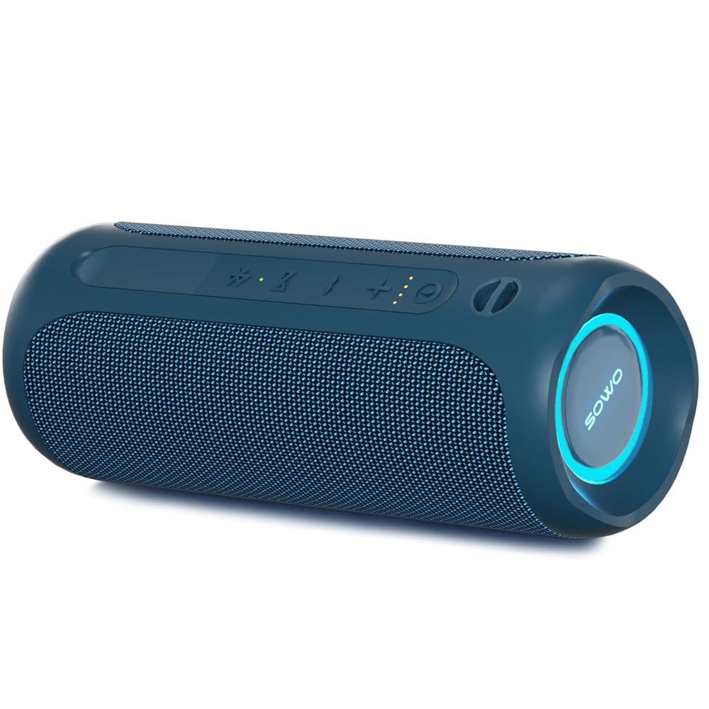 Alto-falante Bluetooth SOWO Surgeboom 2 IPX7 à prova d`água 25W azul