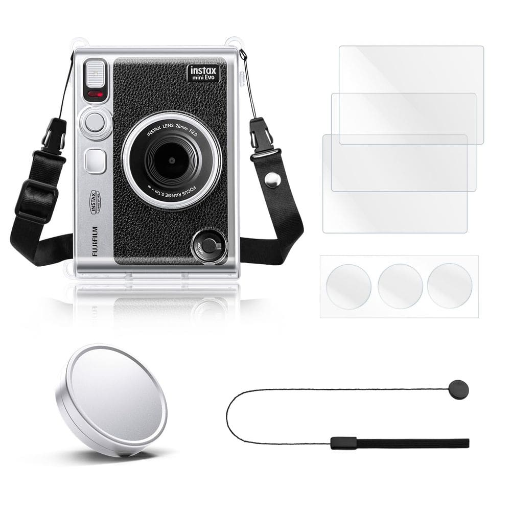 Pacote de acessórios Rieibi para câmera Fujifilm Instax Mini Evo