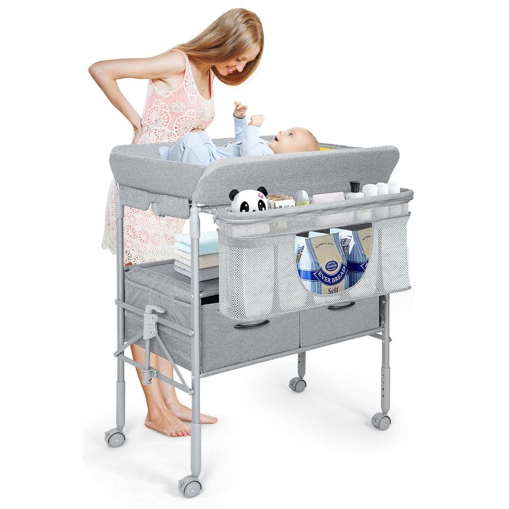 Trocador de bebê Fiagro Portable com 2 cestos impermeáveis