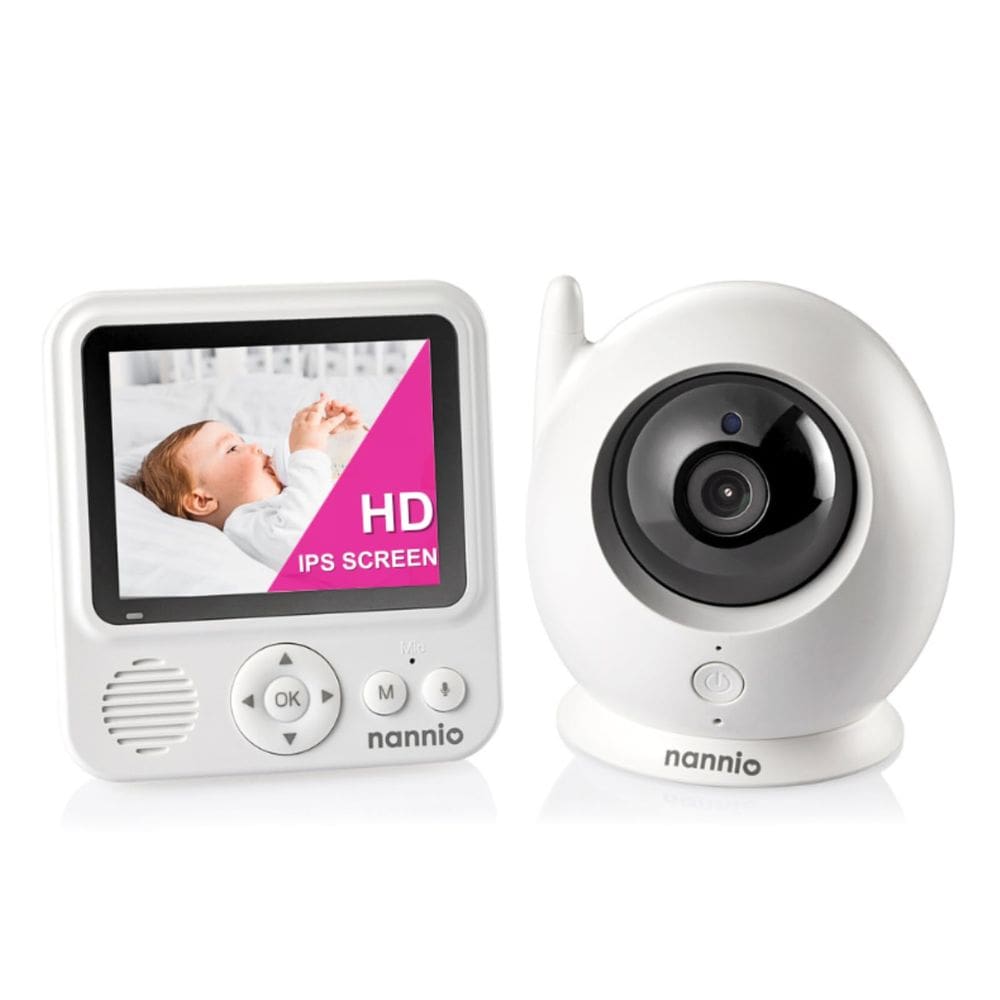 Monitor de bebê nannio Upgraded Hero HD com câmera e áudio 720p