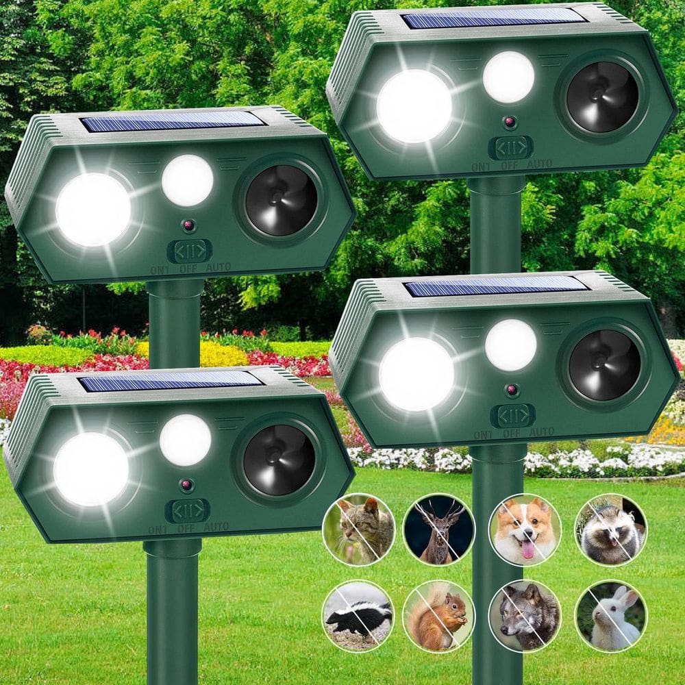 Controle ultrassônico atualizado do repelente de animais Jahy2Tech 2025