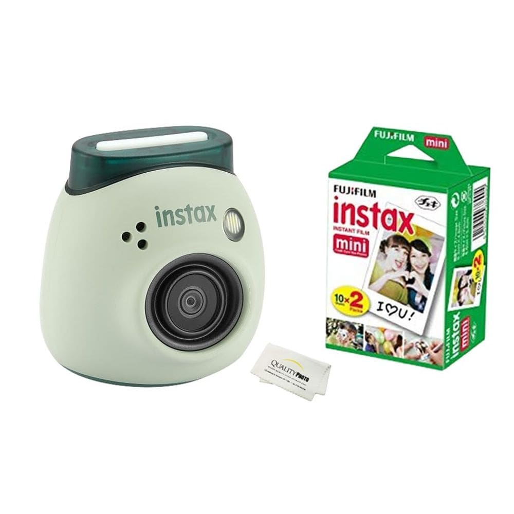 Câmera digital Fujifilm Instax Pal com 20 impressões verdes