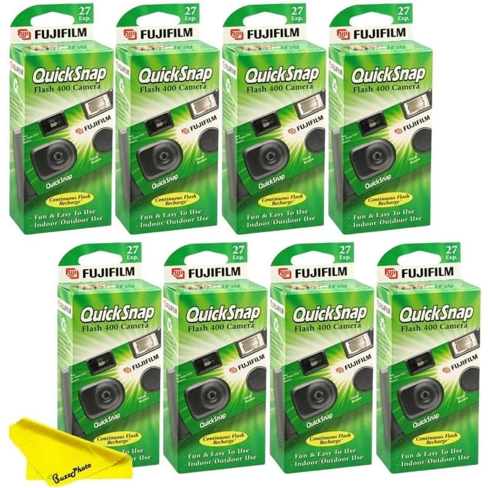Câmera descartável Fujifilm QuickSnap Flash 400 35mm 27 Exp