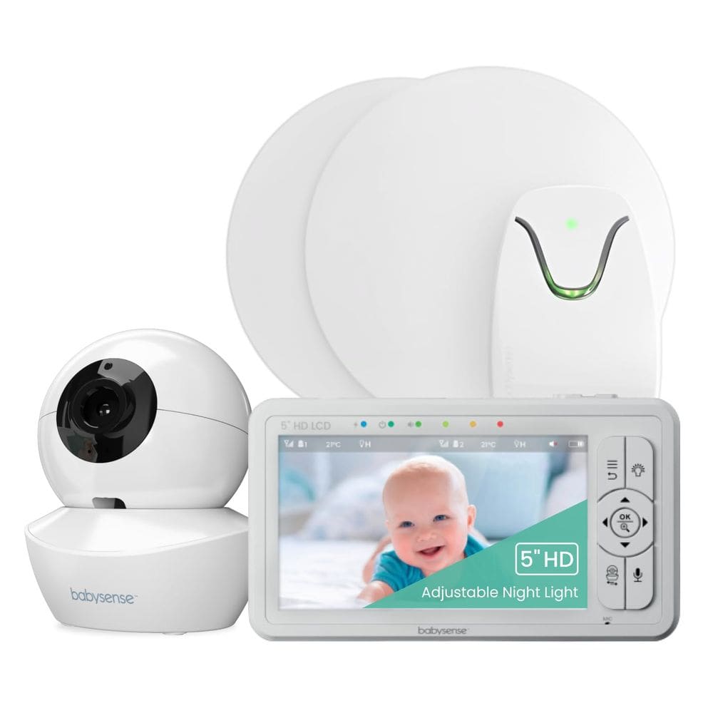 Monitor de vídeo para bebês Babysense True Sleep HD com monitor de respiração
